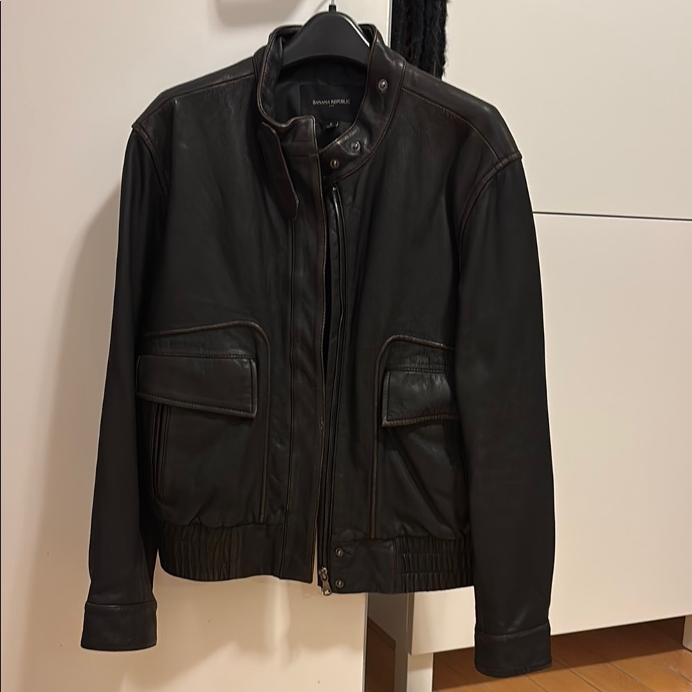 Banana Republic Vintage Leather Jacket